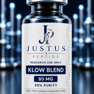 Justus Peptide KLOW 80 mg research peptide blend vial