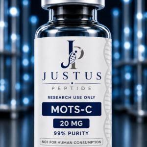 MOTS-C 20 mg research peptide vial – Justus Peptide